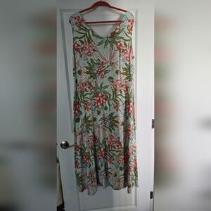 Talbots Plus Size Dress with Multicolor Pattern